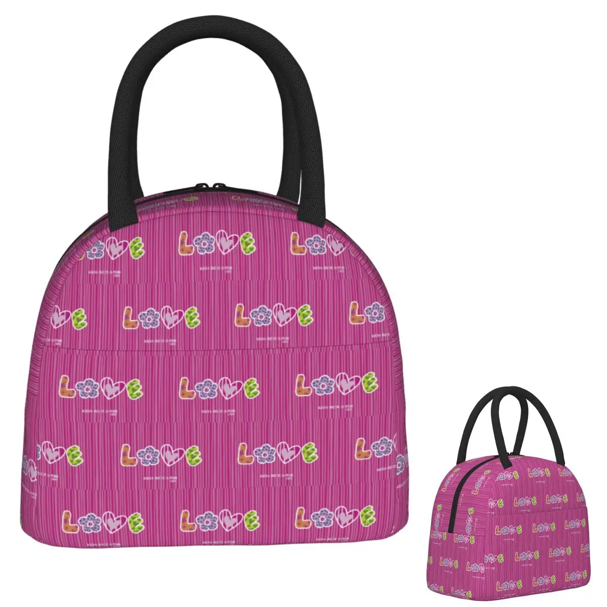 Women Bags Prada - Agatha Ruiz-De La-Prada Pattern Insulated Lunch
