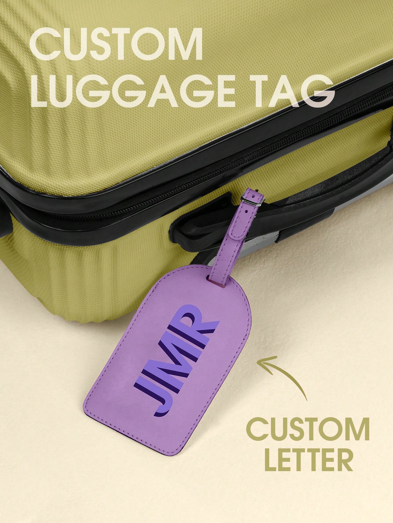 Personalized Initial Luggage T - Women Bags For Party ulasan dan harga