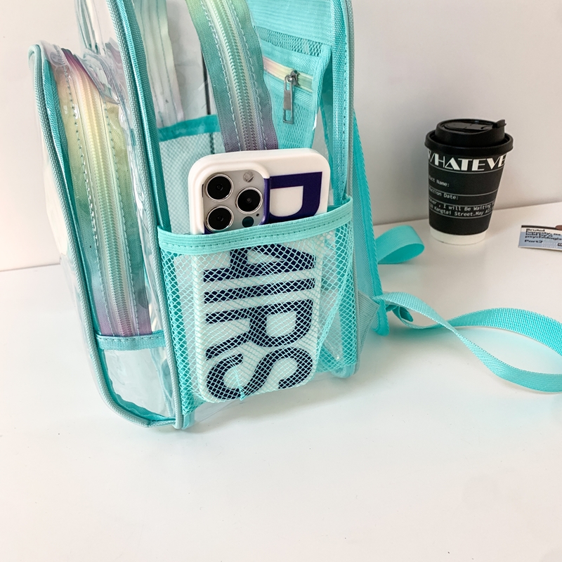 PVC Transparent Zipper Large C - Women Bags For Sale ulasan dan harga