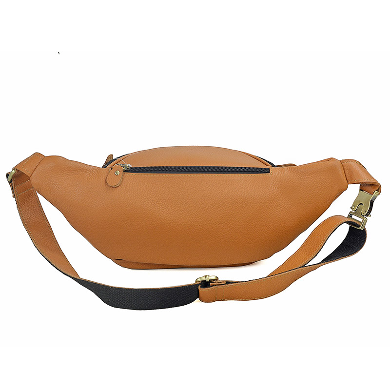 Men Genuine Leather Waist Pack - Saddle Bag Leather ulasan dan harga