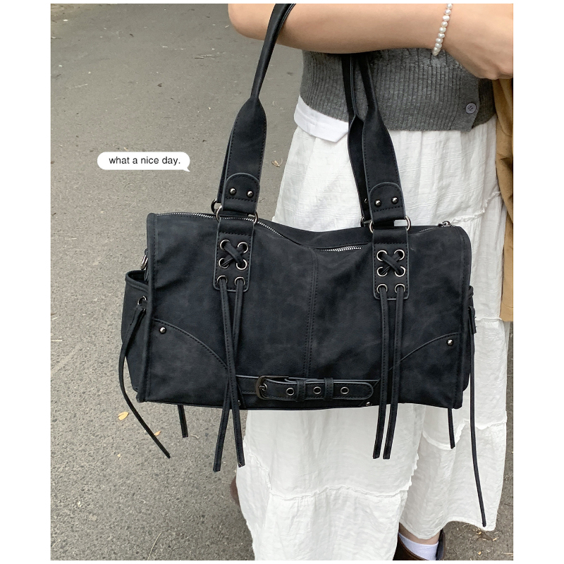 Retro Motorcycle Handbag Women - Women Bags For Airport ulasan dan harga