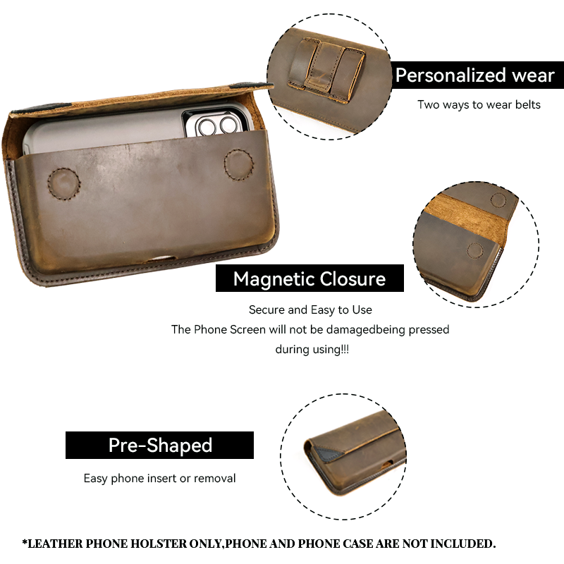 Genuine Leather Waist Bag for  - Saddle Bag Leather ulasan dan harga