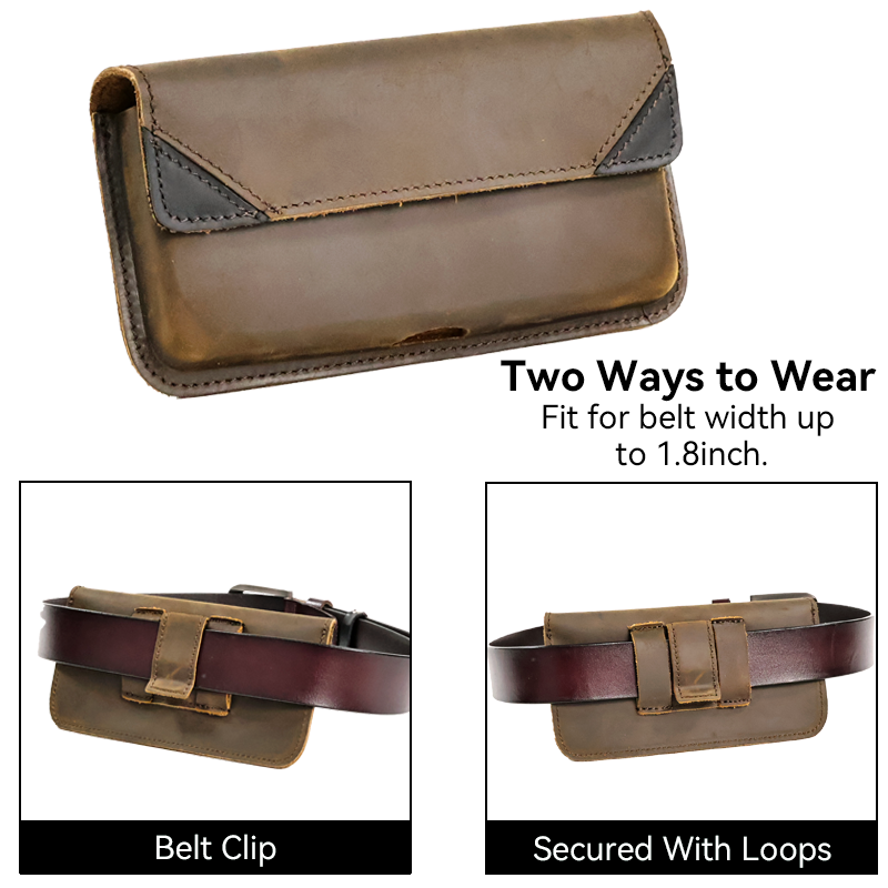 Genuine Leather Waist Bag for  - Saddle Bag Leather ulasan dan harga