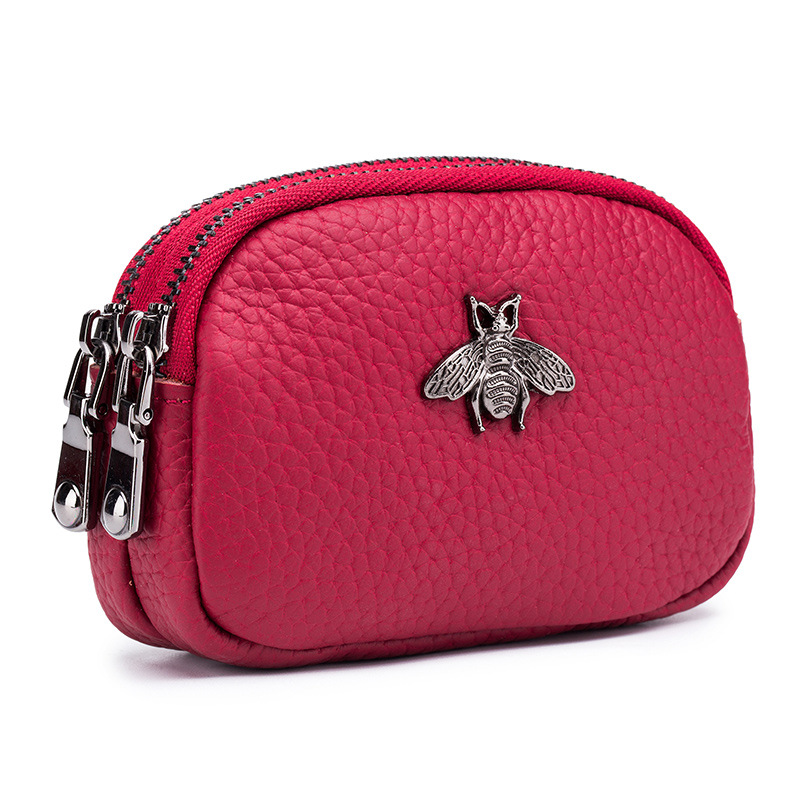 Women Cowhide Double Zipper Po - Women Bags Coach ulasan dan harga