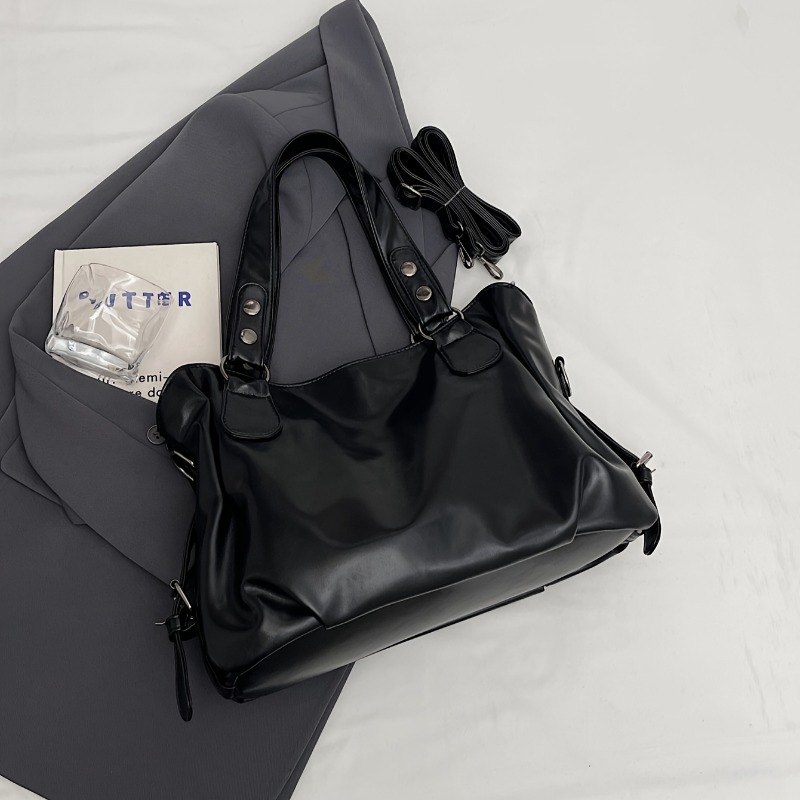 Large Capacity Vintage Leather - Women Bags For Airport ulasan dan harga