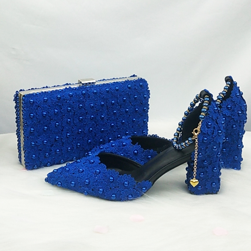 BaoYa Fang blue white Beads St - Women Bags For Party ulasan dan harga