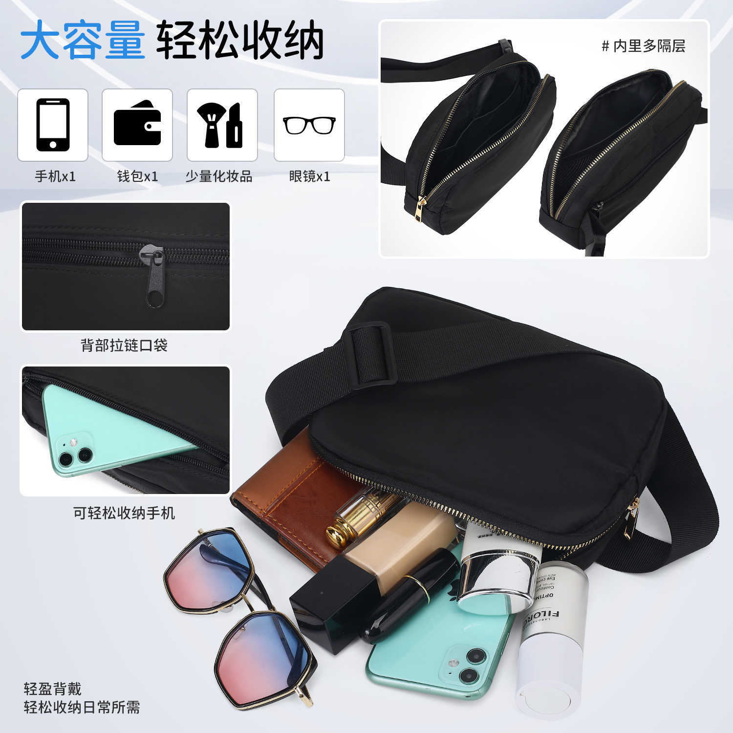 Kuwait Heart Flag Chest Mobile - Women Bags Kuwait ulasan dan harga