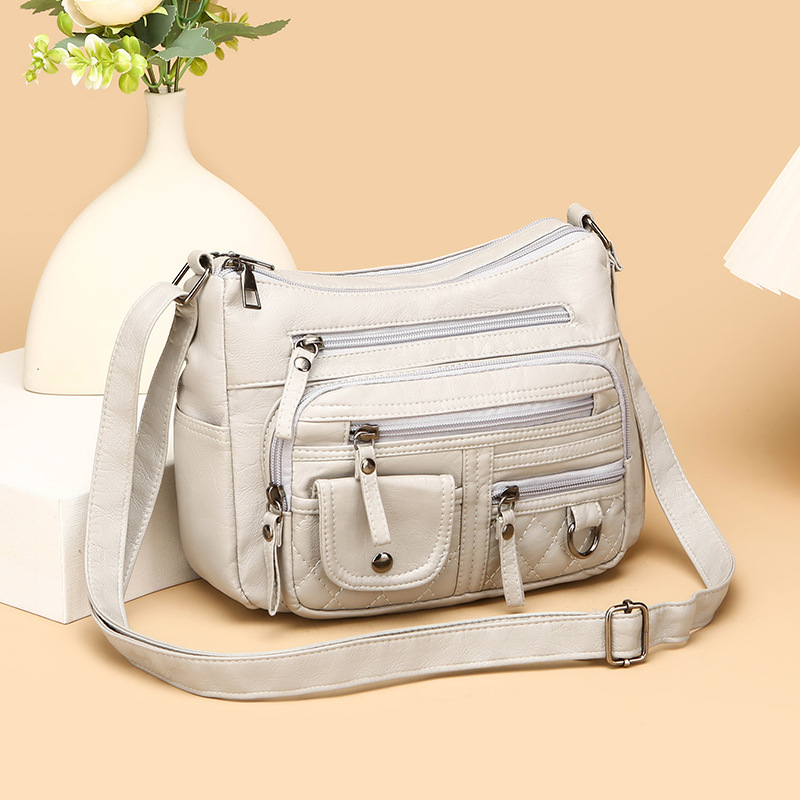 Classic Soft Leather Multi Poc - Women Bags Work ulasan dan harga