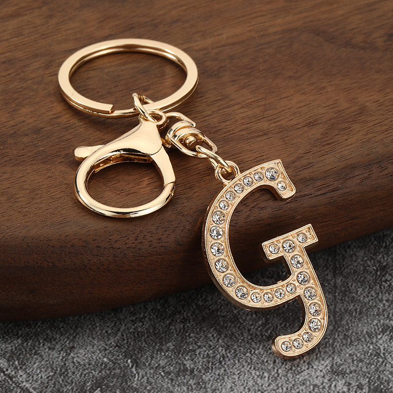 Metal 26 Letter Rhinestone Key - Women Bags Amazon ulasan dan harga