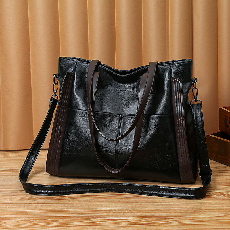 New Big Black Shoulder Bags fo - Women Bags For Airport ulasan dan harga