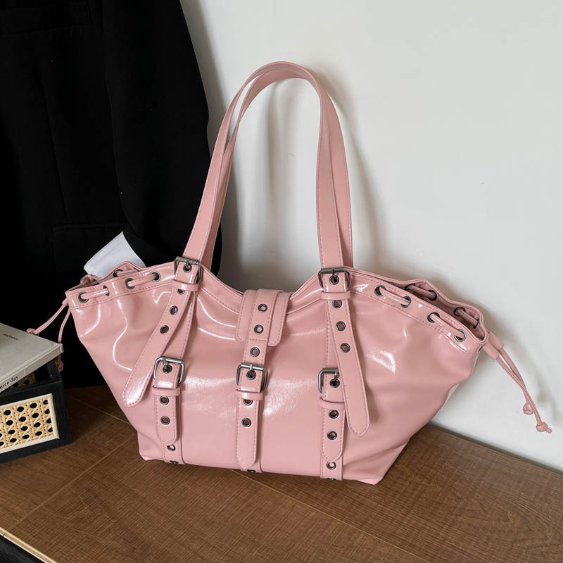 Y2K Gothic Rivet Adjustable St - Women Bags For Sale ulasan dan harga