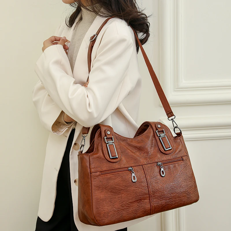 2024 Women High Quality Leathe - Women Bags Guess ulasan dan harga