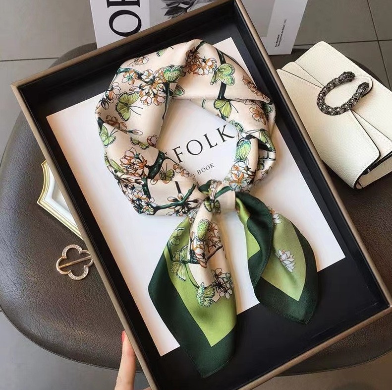 Luxury Fashion Print 70*70cm S - Women Bags Online ulasan dan harga