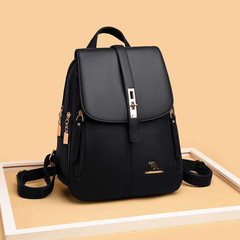 Luxury Women Leather Backpacks - Women Bags Guess ulasan dan harga