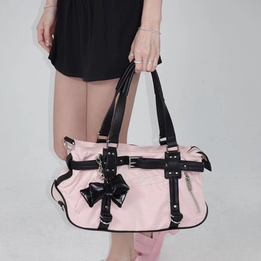 Harajuku Leopard Print Y2k Sho - Women Bags For Airport ulasan dan harga
