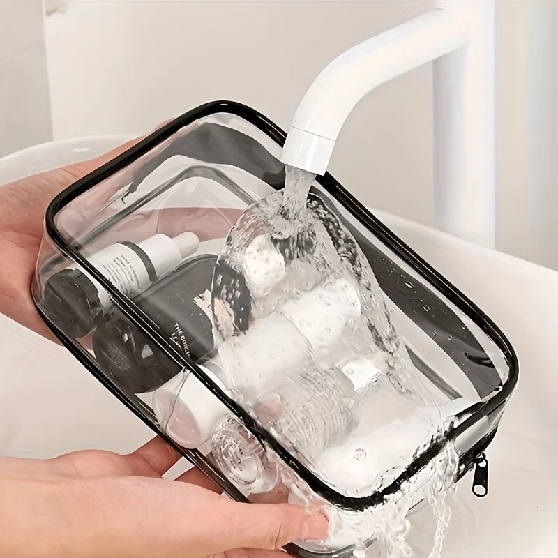 1pc Clear Makeup Bag Transpare - Women Bags For Airport ulasan dan harga