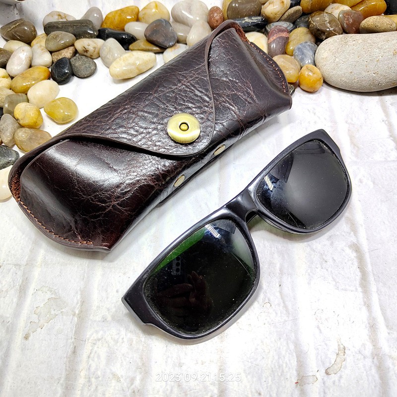 Blongk Glasses Case Waist Bag  - Saddle Bag Leather ulasan dan harga