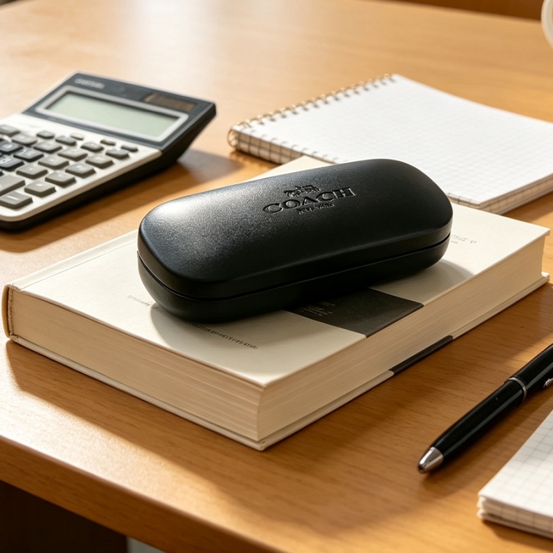 COACH Black Hard Glasses Case  - Women Bags Coach ulasan dan harga