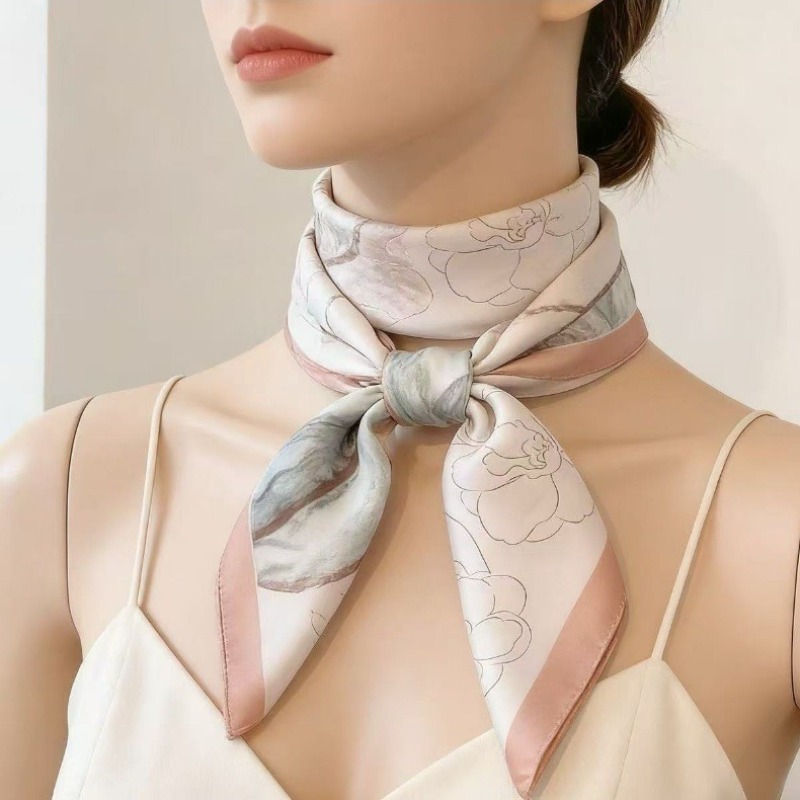 Women Luxury Silk Satin Square - Women Bags Online ulasan dan harga