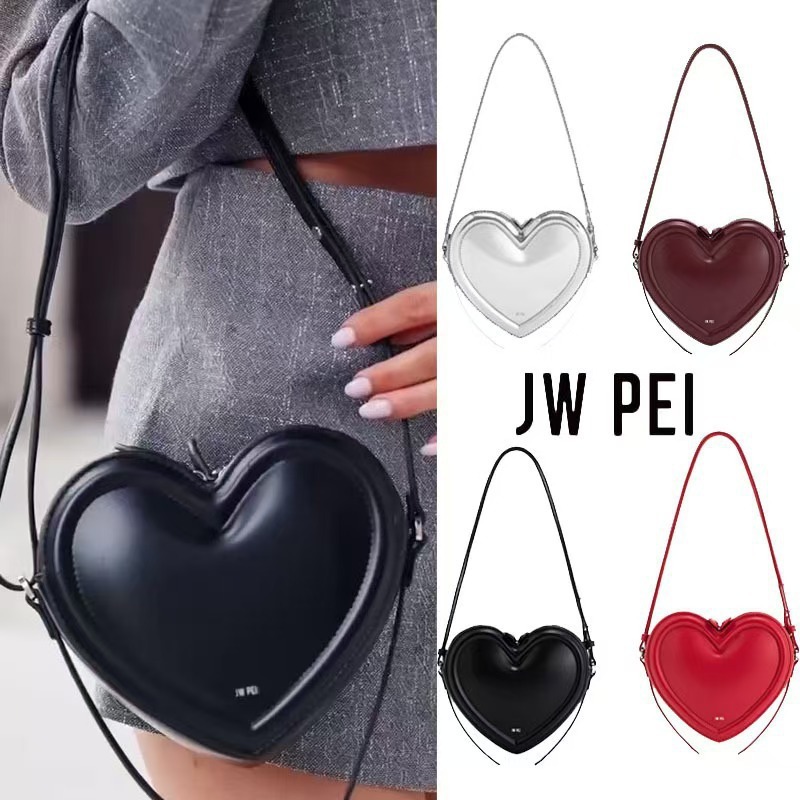 JW PEI Heart-shaped Crossbody  - Women Bags Jw Pei ulasan dan harga